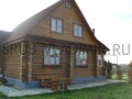 Бревенчатый дом с крыльцом и мансардой, город Гусь Железный, Рязанская область №7