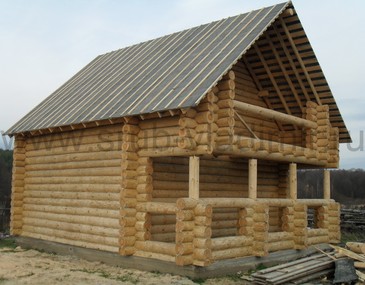 Уютный загородный дом ручной рубки, Владимирская область д. Тучково